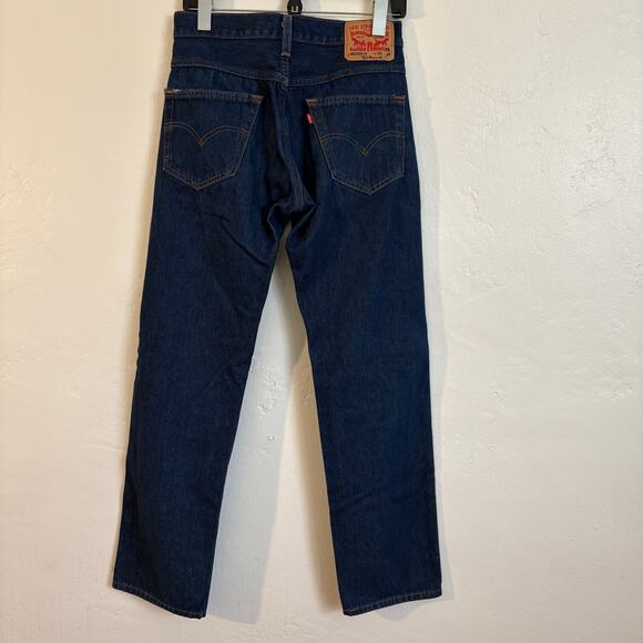 Levi's Western Fit Dark Blue Denim 5 Pocket Jeans - Picture 6 of 9